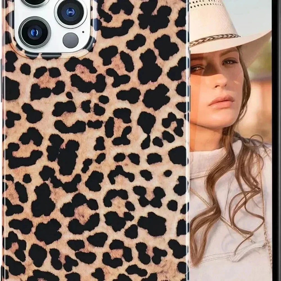 Leopard Cheetah Print 12 Pro Max iPhone Case - Picture 1 of 4